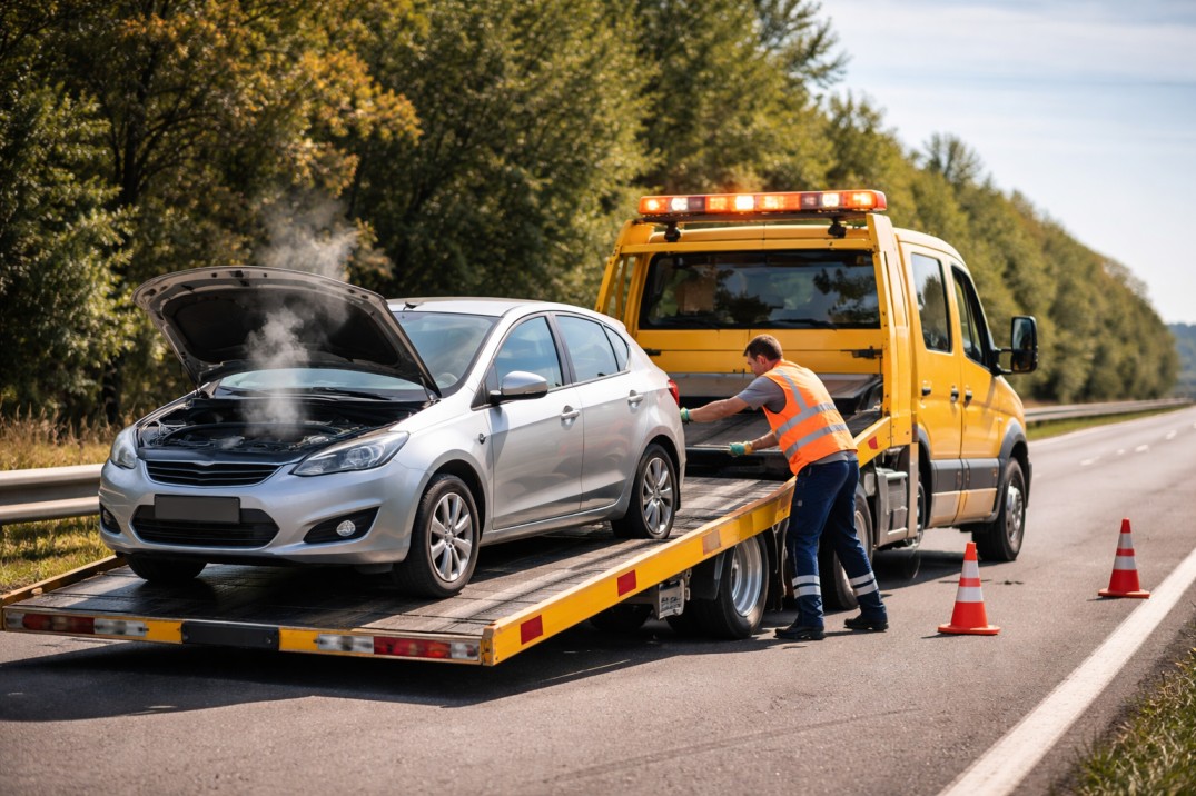 Dépannage intervention route