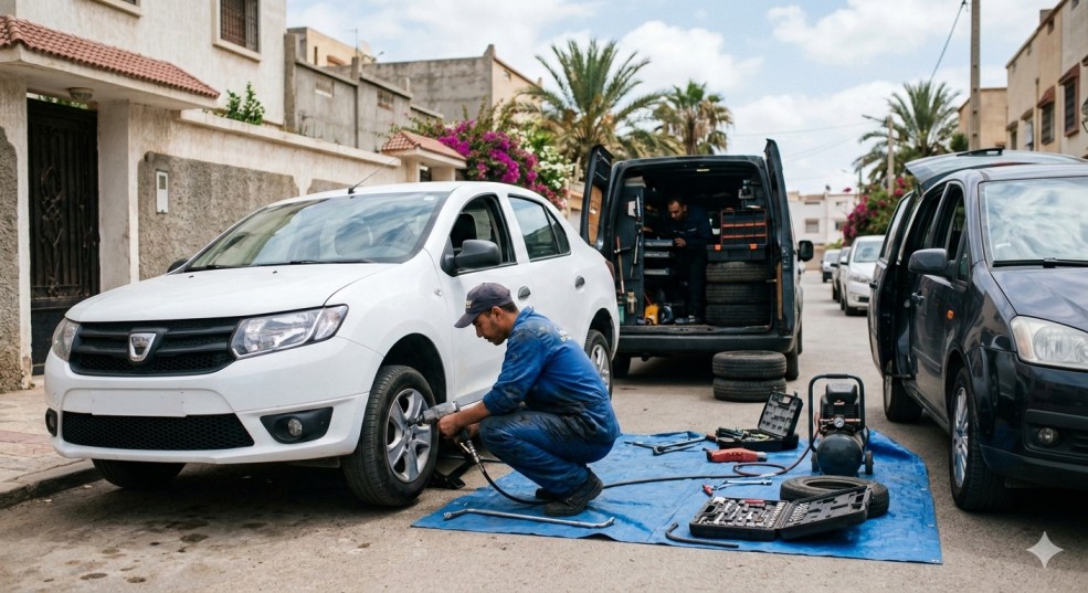 Intervention mécanique à domicile